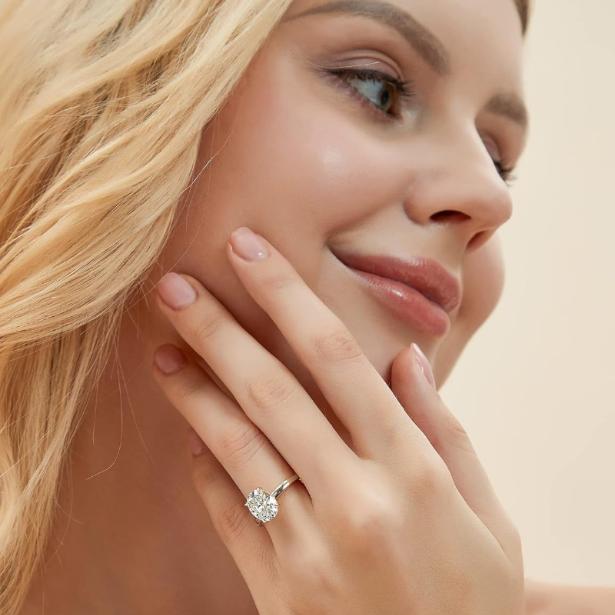 🎄 Christmas sale now🎄【 Official Brand Store 】Lymphatic Magnetic Therapy Germanium Diamond Ring