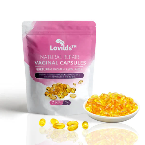 LOVILDSâą Instant Itch Relief & Natural Detox & Firming Repair & Pink and Tender Natural Capsulesđ„„đ„„