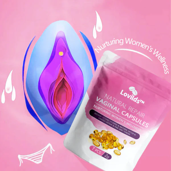 LOVILDSâą Instant Itch Relief & Natural Detox & Firming Repair & Pink and Tender Natural Capsulesđ„„đ„„