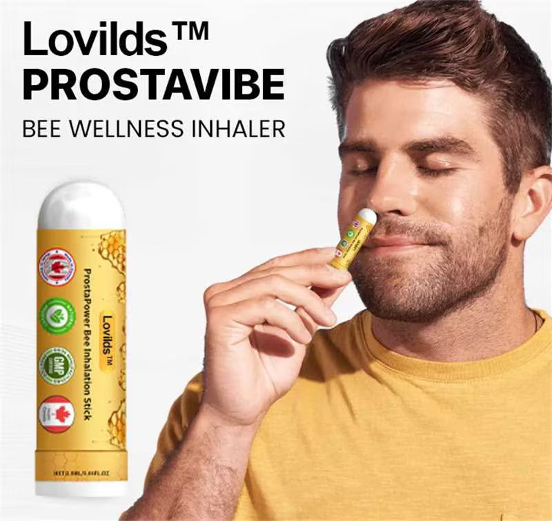 Say goodbye to prostate discomfort🍀LOVILDS ProstaPower Bee Inhalation Stick🍀(Fast-acting and long-lasting)