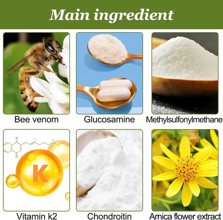 🐝New Zealand Bee Venom Joint and Bone Therapy Advanced Cream⏳Limited time discount of 80%⏳