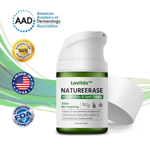✅Official Store: LOVILDS™ NatureErase Instant Mole & Spot Cream