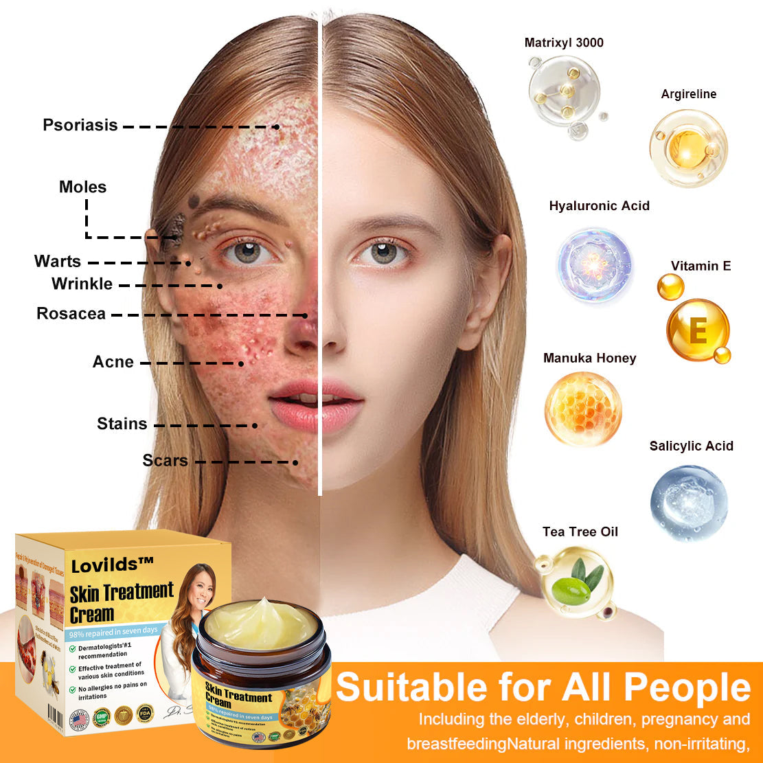 ✅Official Store TF02: 7-Day Multi-Effect All-in-One Skincare Cream (👨‍⚕️AAD Recommended🌼)