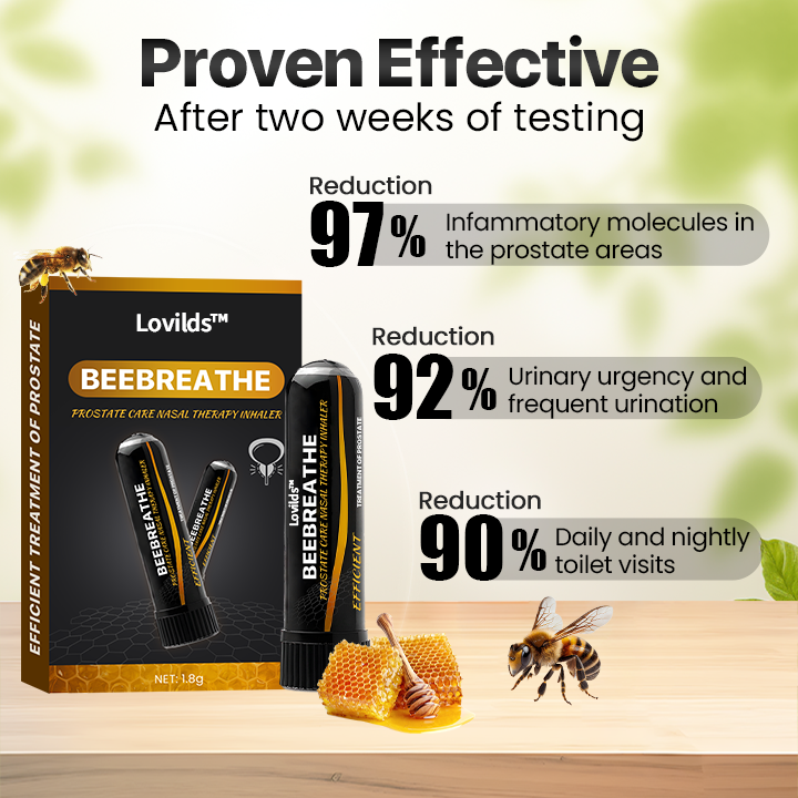 LOVILDS™ BeeBreathe Prostate Care Nasal Therapy Inhaler
