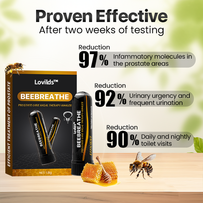 LOVILDS™ BeeBreathe Prostate Care Nasal Therapy Inhaler