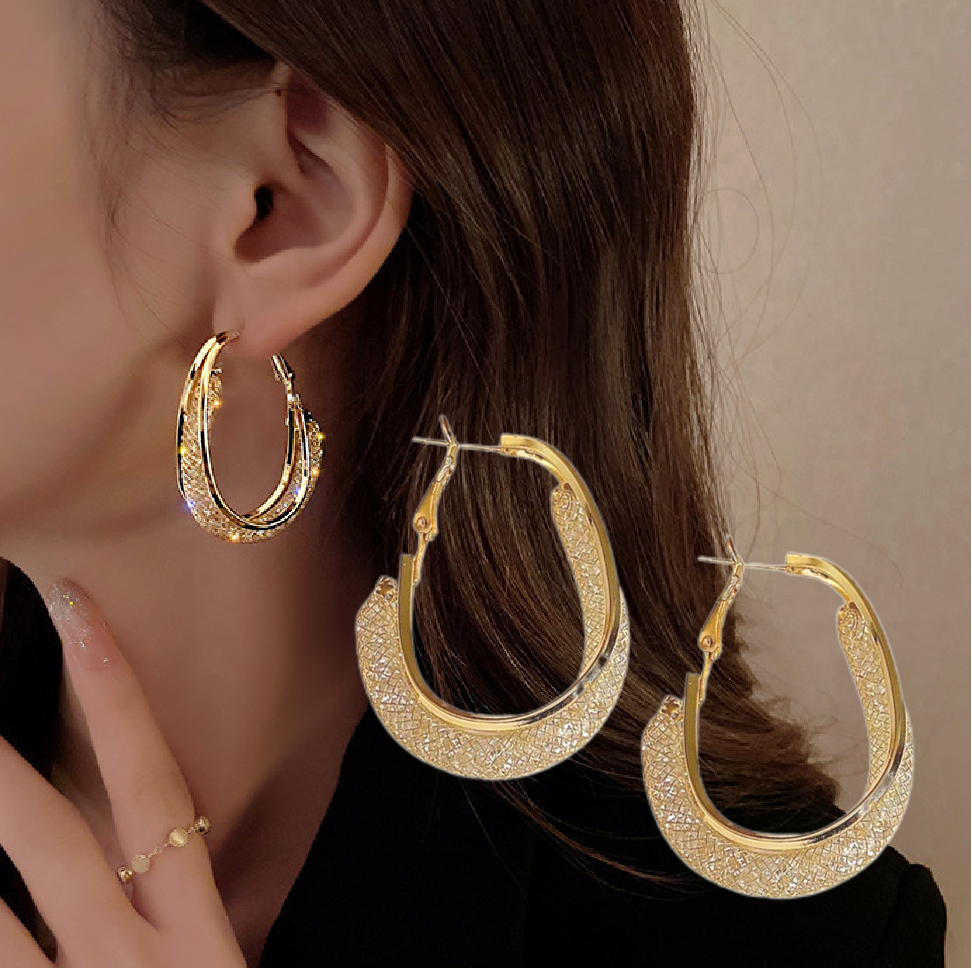 Lymphatic fashion Oval Earrings（Limited Time Discount 🔥 Last Day）